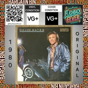 DAVID GATES•Falling In Love Again•1980 US (#6E-251)•Promo-SP